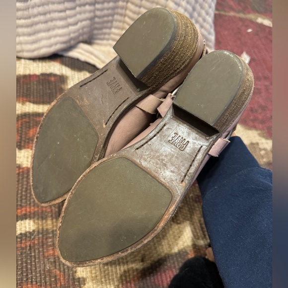 Frye Ray Harness Back Zip Bootie in Lilac - Picture 6 of 8